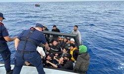 Muğla açıklarında 46 düzensiz göçmen kurtarıldı
