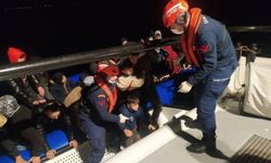 Muğla açıklarında 46 düzensiz göçmen yakalandı