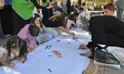  Muhacirin Kız Kur’an Kursu öğrencilerinden anlamlı etkinlik: Kalemler Filistin için konuştu
