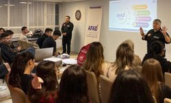 Öğrencilere afet ve yangın farkındalığı eğitimi verildi