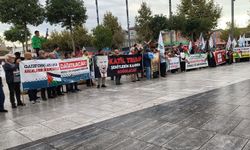 Sakarya'da Gazze ve Sumud Filosu için yürüyüş