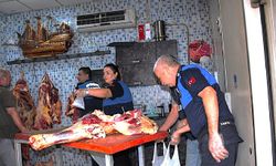 Şanlıurfa’da 1 ton bozuk et ele geçirildi