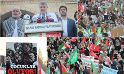 Şanlıurfa’da ‘Gazze’ye vefa, Sumud’a destek’ yürüyüşü düzenlendi