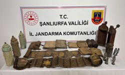 Şanlıurfa’da Jandarmadan tarihi eser operasyonu: 2 gözaltı