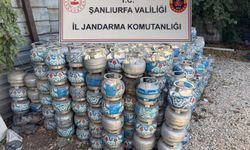 Şanlıurfa’da kaçak tüp dolum operasyonu: Binlerce tüp ele geçirildi