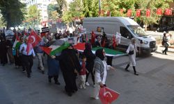 Siirt’te kadınlardan Gazze için “Sessiz Çığlık” etkinliği