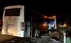 Sinop’ta işçileri taşıyan otobüs yolcu otobüsüne çarptı: 13 yaralı