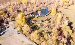 Sonbahar manzarası doğaya renk kattı