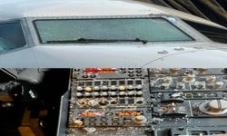 United Airlines uçağına bir cisim çarptı: Pilot “Meteor” dedi, gerçek başka çıktı