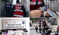 7 ilde 8 suç örgütüne eş zamanlı operasyon: 64 şüpheli yakalandı