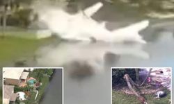 ABD'de yardım uçağı gölete düştü: 2 ölü