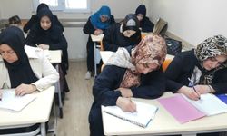 Batman'da okuma yazma kurslarına yoğun ilgi