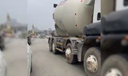Caddeye çimento döken mikser sürücüsüne 28 bin TL ceza
