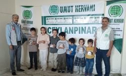 Ceylanpınarlı çocuklardan Gazze için anlamlı bağış