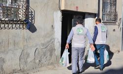 Cizre Umut Kervanı'dan yetim ve muhtaç ailelere yardım