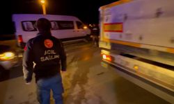 Elazığ'da zincirleme kaza: 1 yaralı