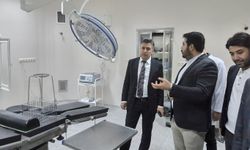 Gercüş Devlet Hastanesi'nde incelemelerde bulunuldu