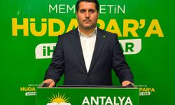 HÜDA PAR Antalya İl Başkanı Durmaz: Halk eğlence değil hizmet bekliyor