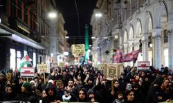 İtalya’da Filistin destekçilerinden “Maccabi Tel Aviv” protestosu