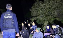 İzmir'de 13 düzensiz göçmen yakalandı