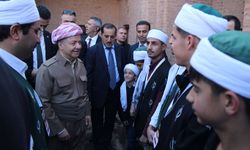 KDP lideri Barzani Cizre’de tarihi mekanları gezdi