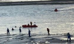 Mersin'de denize kaybolan şahsı arama çalışmaları sürüyor