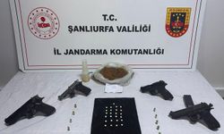 Şanlıurfa’da uyuşturucu ve silah operasyonu