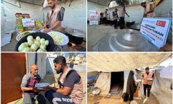 Yetimler Vakfı Gazze'de sıcak yemek dağıtım çalışmalarına devam ediyor