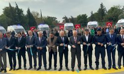 Adana'da 15 ambulansın teslim töreni gerçekleştirildi