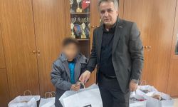 Batman'da 850 öğrenciye mont ve bot yardımı yapıldı