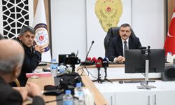 Erzurum’da aralık ayı asayiş ve güvenlik toplantısı yapıldı