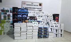 Gaziantep'te 1 milyon 550 bin lira değerinde gümrük kaçağı eşya ele geçirildi
