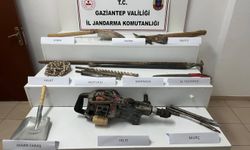 Gaziantep’te izinsiz kazı yapan 4 kişi suçüstü yakalandı