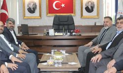 HÜDA PAR Milletvekili Dinç, Kovancılar Belediye Başkanı Gök’ü ziyaret etti