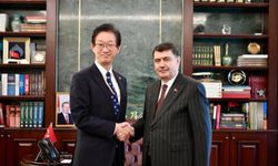 Japonya'nın yeni Ankara Büyükelçisi Tamura’dan Vali Şahin’e nezaket ziyareti
