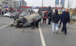 Malatya'da 2 araç çarpıştı: 3 yaralı