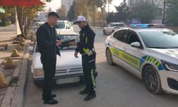 Malatya'da KGYS'ye takılan drift pahalıya patladı: Araç 60 gün trafikten men edildi