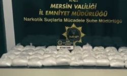 Mersin’de 38 kilogram metamfetamin ele geçirildi