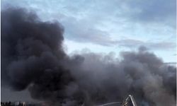 Tuzla'da kauçuk fabrikasında yangın