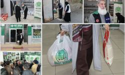 Umut Kervanı'ndan Batman'da yüzlerce muhtaç aileye gıda yardımı