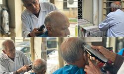 80 yaşındaki berber Arkın'dan 64 yıllık meslek hayatı ile ilgili önemli tavsiyeler