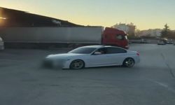 Antalya’da drift atan sürücünün ehliyetine geçici olarak el konuldu