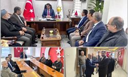 HÜDA PAR Tarsus İlçe Başkanı Tanış’tan nezaket ziyaretleri