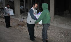 Umut Kervanı'ndan Suriye'de insani yardım seferberliği