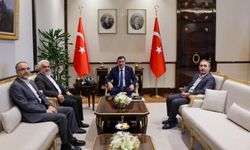 Yapıcıoğlu’ndan Cumhurbaşkanı Yardımcısı Yılmaz’a ziyaret
