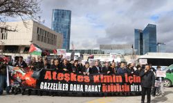 ANFİDAP’tan ABD Büyükelçiliği önünde “Hangi Ateşkes” protestosu