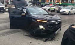 Batman'da maddi hasarlı kaza