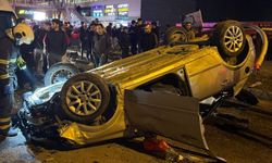 Batman'da otomobil takla attı, sürücü yaralandı
