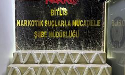 Bitlis'te 17 kilo 500 gram uyuşturucu ele geçirildi: 2 tutuklama