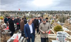 HÜDA PAR Milletvekili Dinç, Malatya’da deprem yıl dönümü nedeniyle ziyaretlerde bulundu